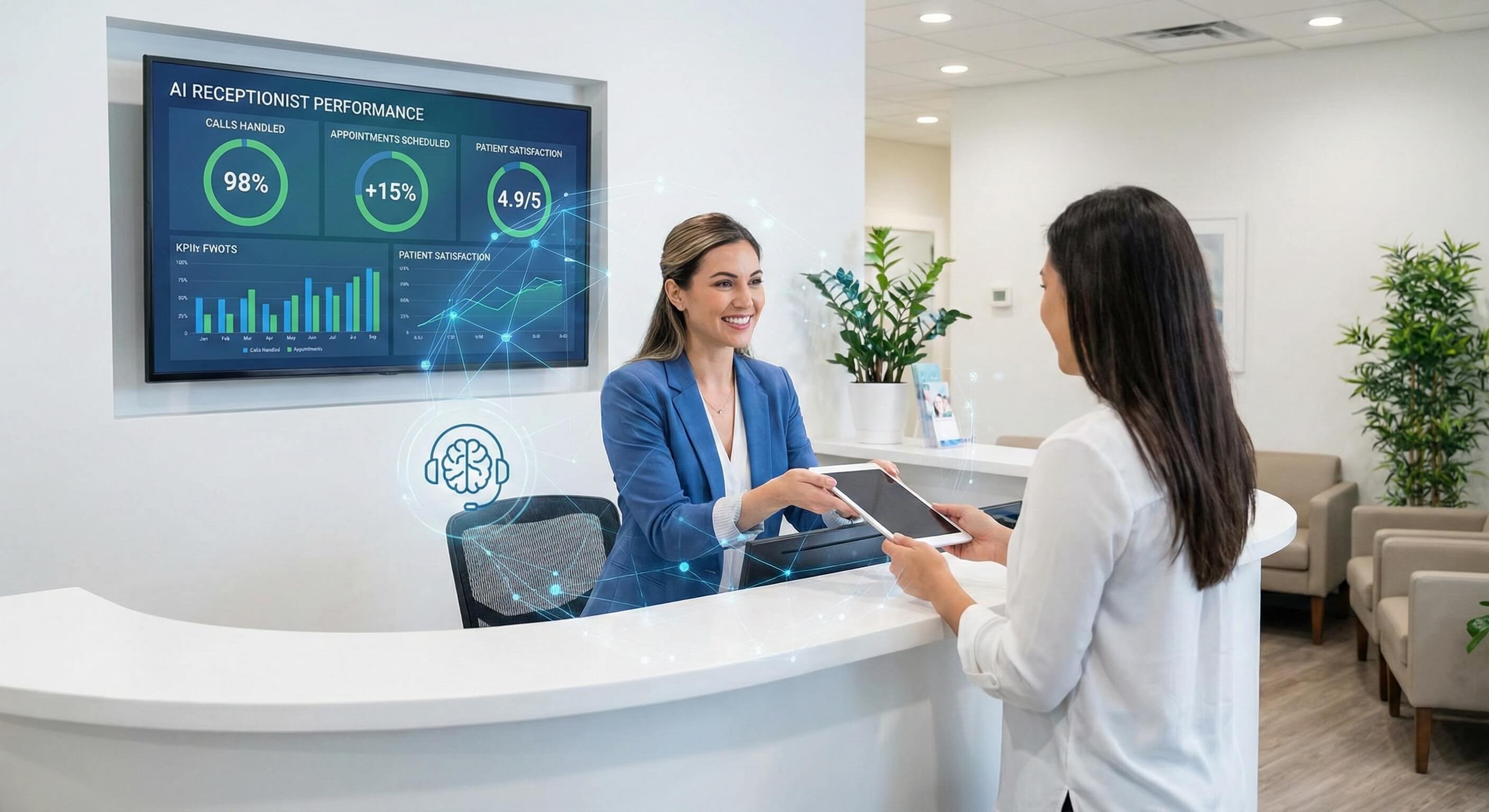 Measuring AI Receptionist Success: KPIs & ROI for Dental Offices